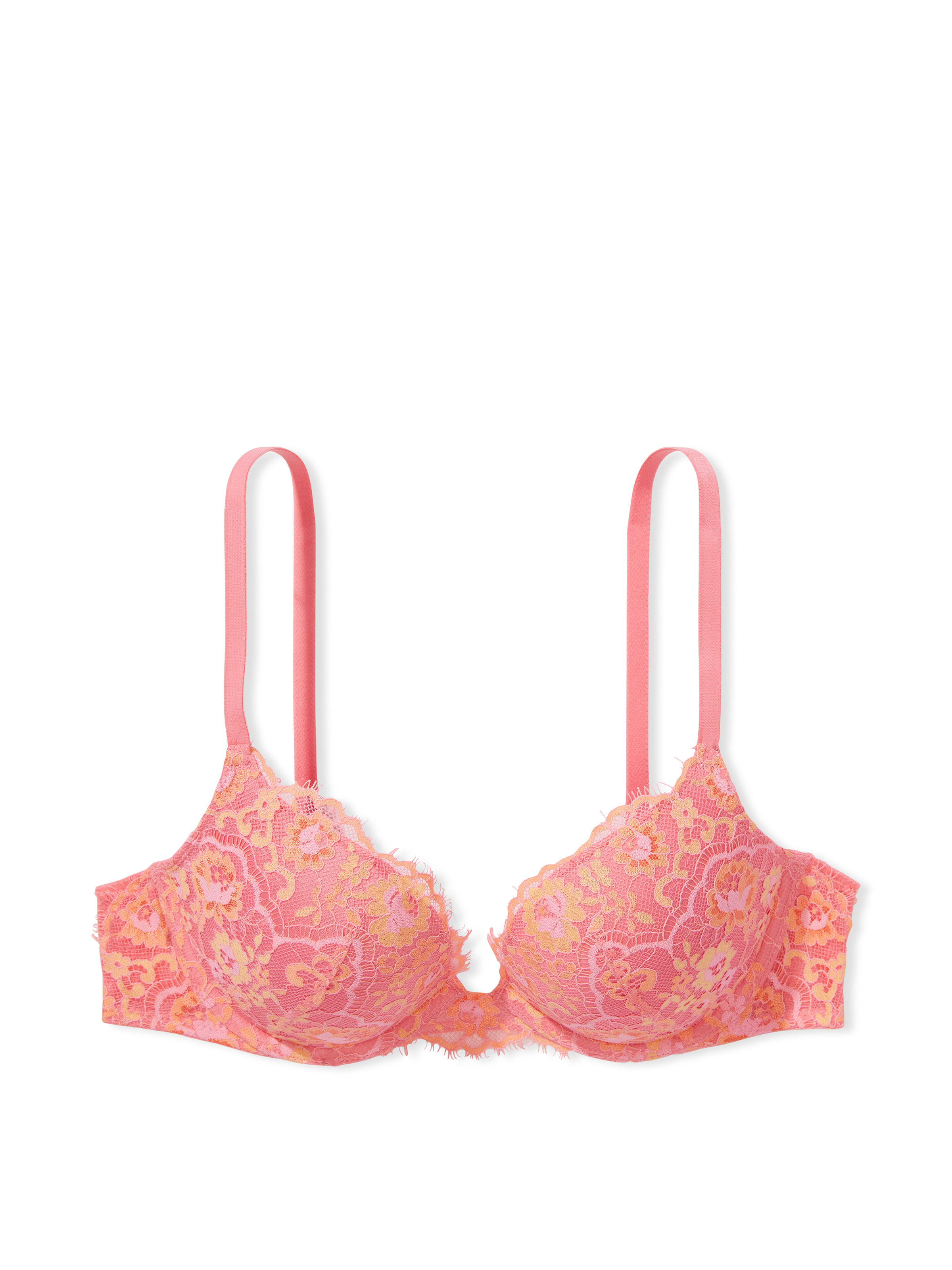 Buy Victoria's Secret Cocktail Pink Lace Unlined Bralette from